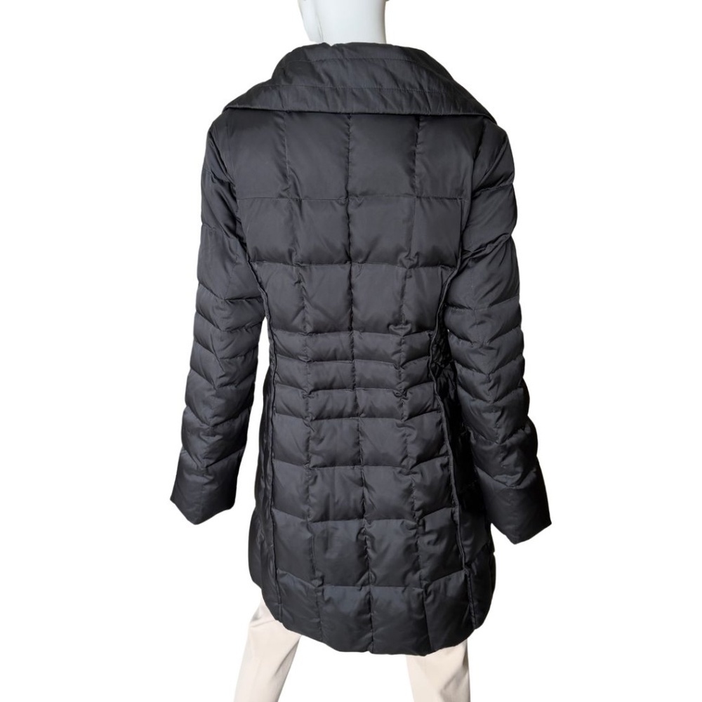 Laundry By Shelli Segal Black Puffer Coat Size Large - Picture 2 of 7
